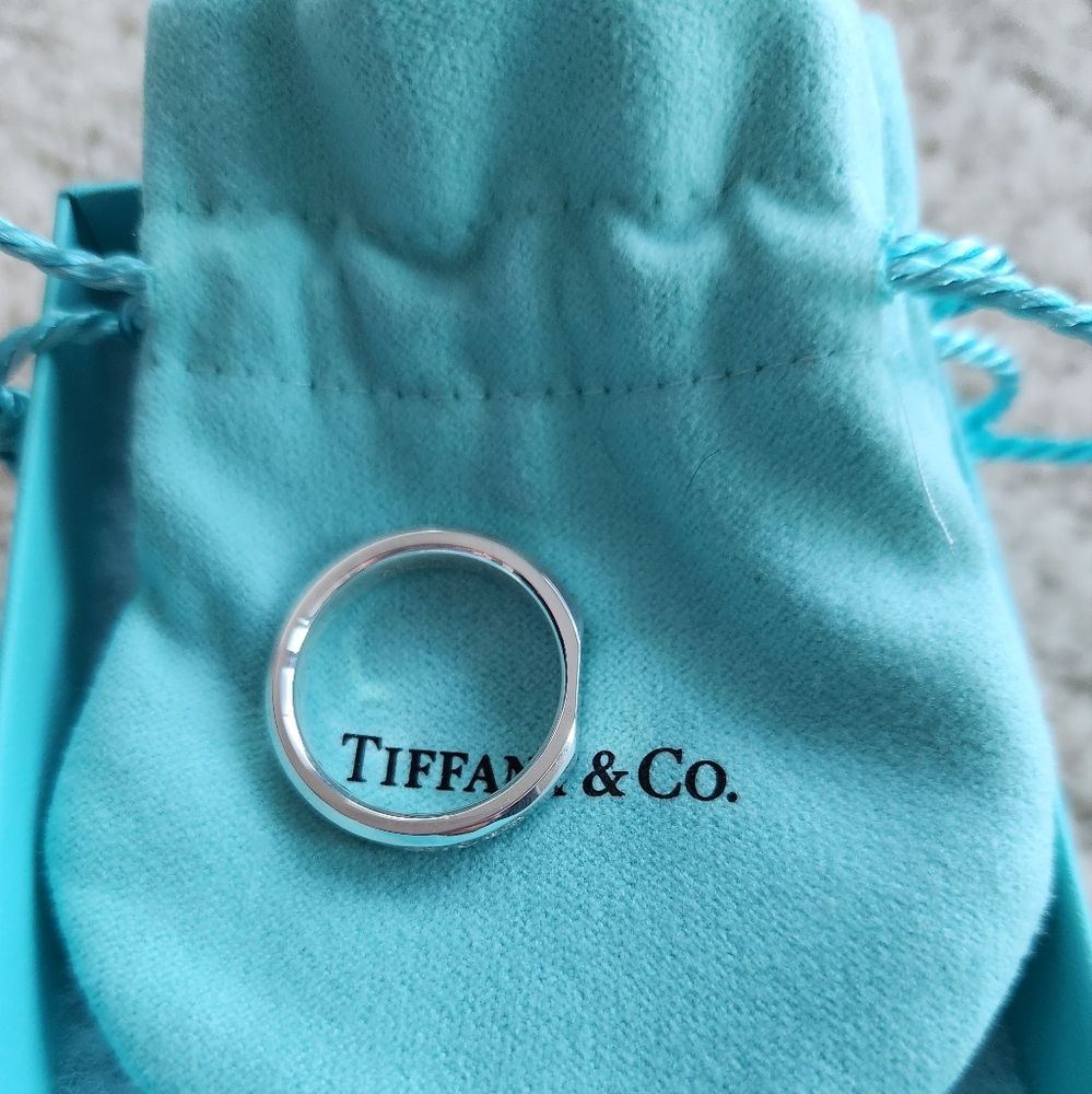 Tiffany 1837® Makers narrow slice ring in sterling silver - Picture 2 of 4